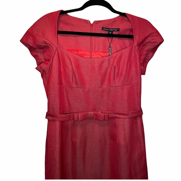 FEMME Sandra Angelozzi NWT Red Robe Dress - Picture 3 of 8